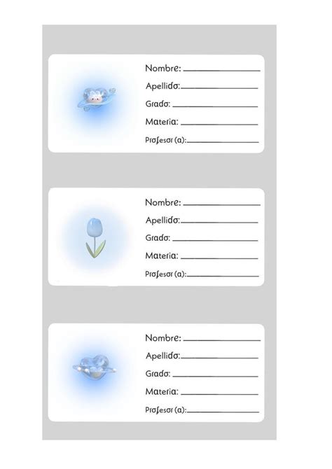 Spanish Labels for Water and Air