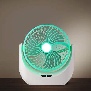 KANHAYA Rechargeable Table Fan You Can Also use Directly Fan Power Bank ...