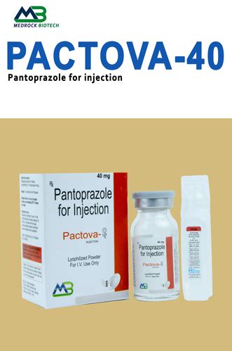 Pactova-40 Injection Medrock Biotech