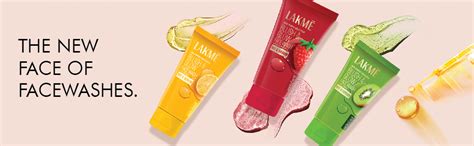 Lakme Blush & Glow Strawberry Freshness Gel Face Wash with Strawberry ...