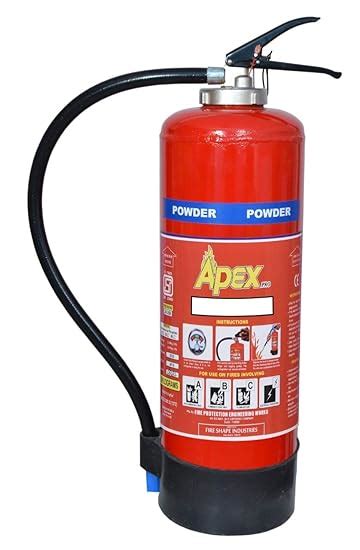 Fire Shape Industries Dry Chemical Powder DCP Types FIRE Extinguisher ...