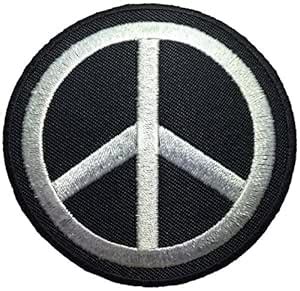 Papapatch Peace Sign Symbol Hippie Retro Love Vintage Circle Jacket T ...