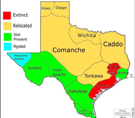 Texas Native American Tribes: History & Locations