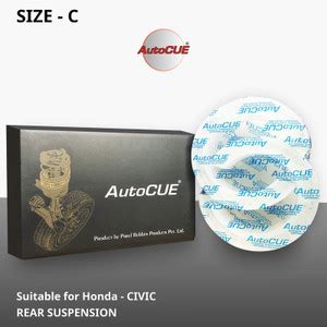 AUTOCUE ( Honda-CIVIC )Rear Suspension Spring buffer (Size-C) Shock ...