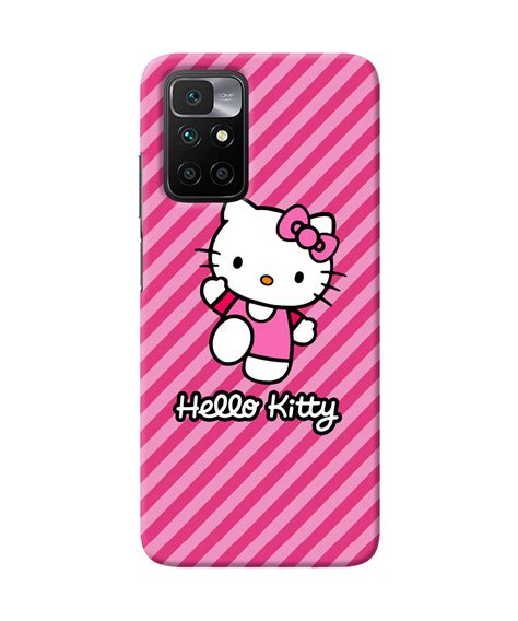 Hello kitty pink Redmi 10 Prime Back Cover Case Online at Best Price ...