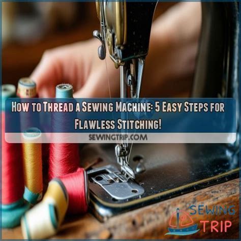 Show How to Thread a Sewing Machine 的图像结果