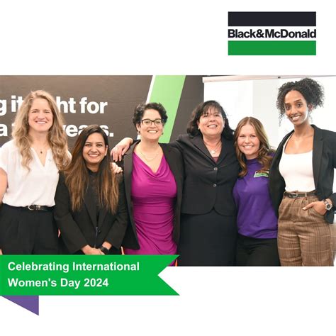 Black & McDonald Celebrates International Women's Day - Black & McDonald