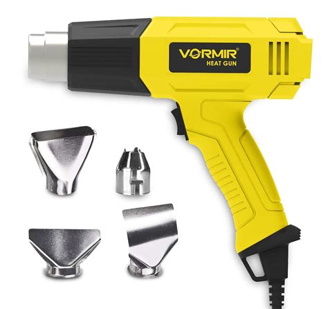 IBELL VORMIR HG18-40 Heat Gun with 4 Nozzles, 1800W, Dual Air Flow 250L ...