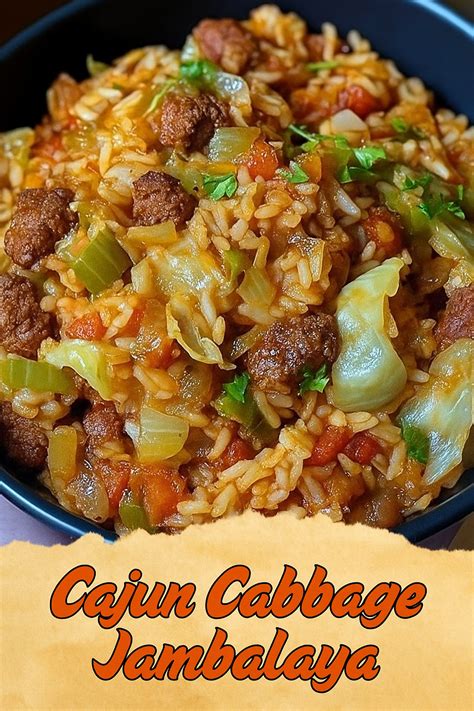 Cajun Cabbage Jambalaya - All Recipes