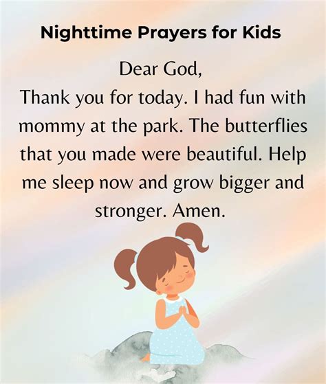 5 Easy Night Time Prayers for Kids | Healing Home