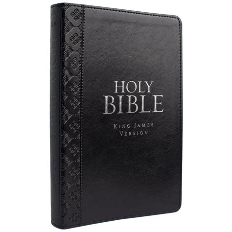 Holy Bible: KJV Standard Size Thumb Index Edition (Black) - KJV ...