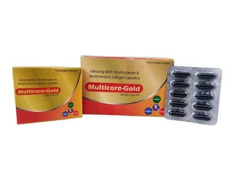 MULTICORE-GOLD Softgel Capsules Raynox Healthcare Pvt. Ltd