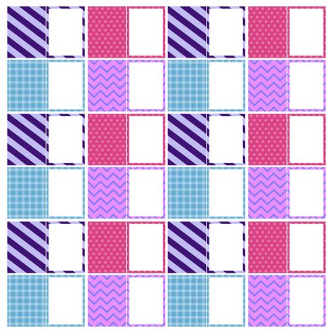 Free Printable Blank Flash Cards Template | Sample Template