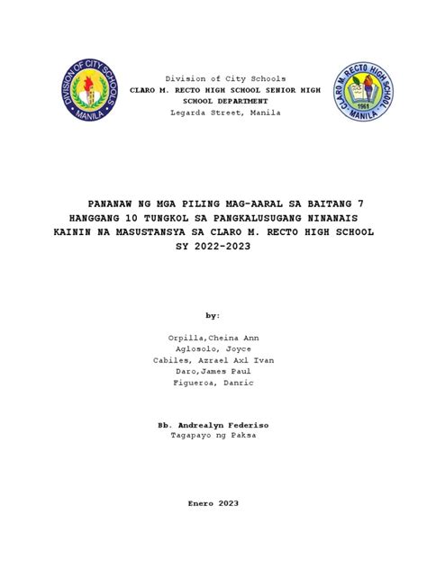 Image result for Thesis Proposal Example