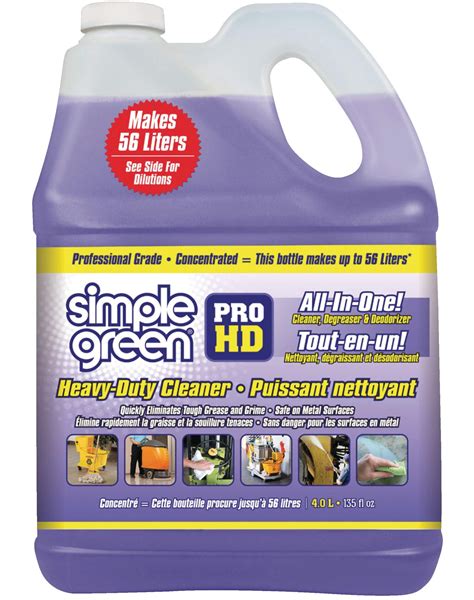 Simple Green Pro HD Heavy-Duty All-in-one Cleaner, 4-L | Canadian Tire