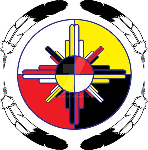 Native American Medicine Wheel PNG Images