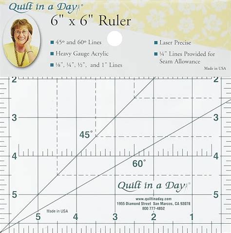 Tutorial On Using Quilt in Day Mini Ruler Set 的图像结果