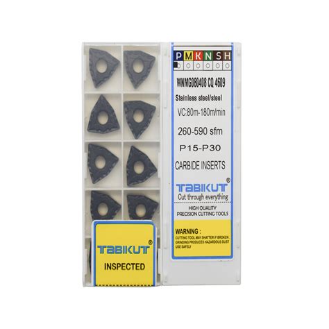 WNMG080408 CQ Inserts Steel Use | Buy Now at Jaibros