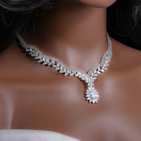 Diamond Wedding Necklaces