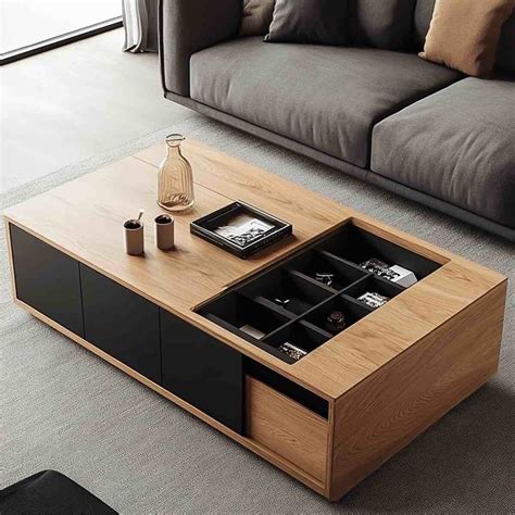 Coffee Table With Hidden Storage