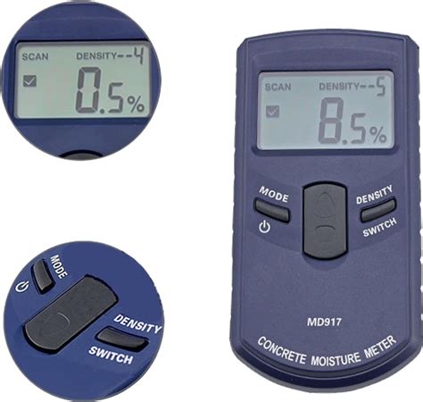 Measuring tools Digital Concreter Wall Moisture Meter MD917 0-40% ...