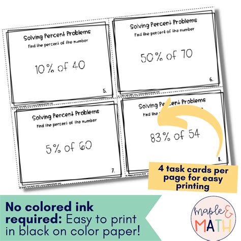 Image result for Percent Math Problems 6th Grade