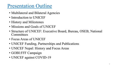 Unicef | PPTX