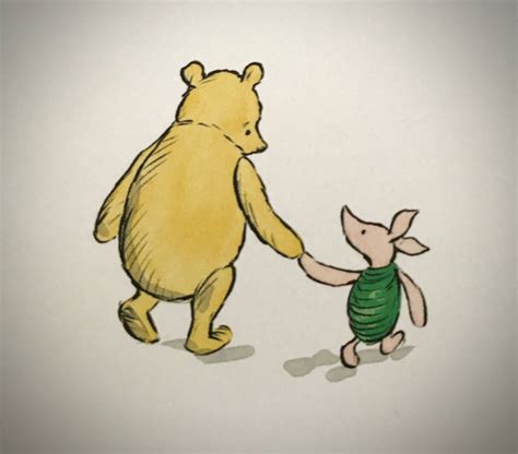 Winnie The Pooh And Piglet Walking Away 100 Heartwarming Winnie The