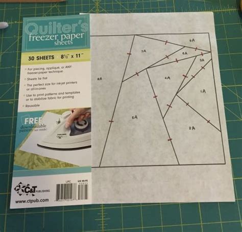 Image result for Foundation Paper Piecing Using Freezer Paper