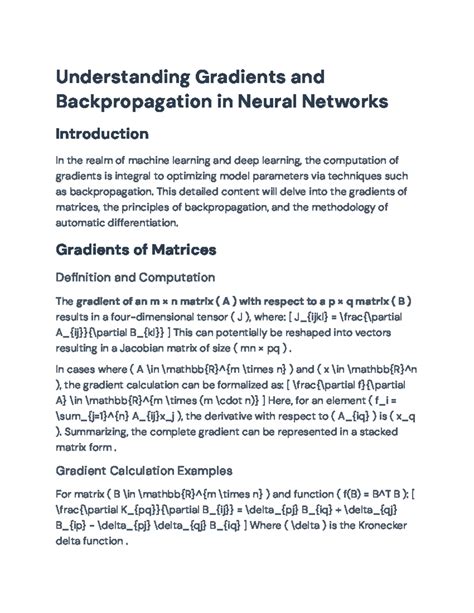 Understanding Gradients and Backpropagation in Neural Networks ...