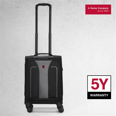Wenger, Fantic Carry-On Softside Case, Black, 33 Litres, Swiss designe
