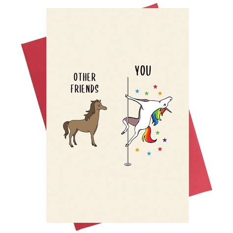 Buy Kirynurd Birthday Card for Friend, Funny Friendship Card, Bday Card ...