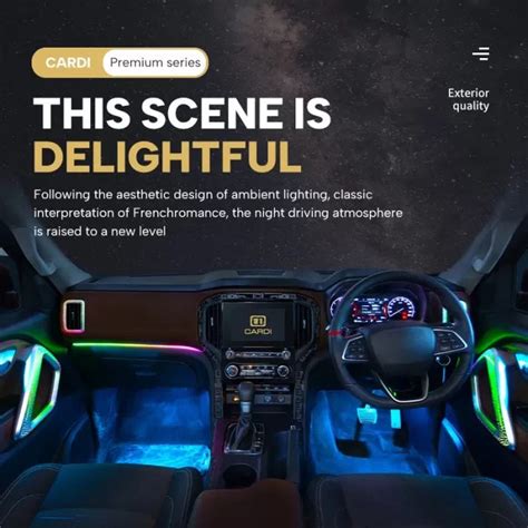 CARDI K4 OEM Ambient Light Kit for Scorpio N | Aftermarket Upgrade ...