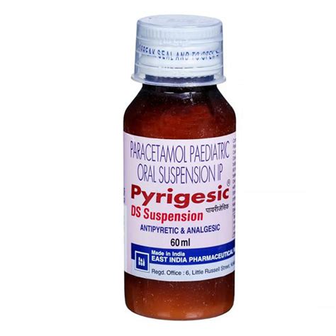 Pyrigesic DS Suspension | Uses, Side Effects, Price | Apollo Pharmacy