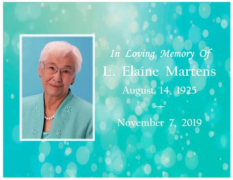 Kuhler Funeral Home - Please keep Elaine's family in your prayers. To ...