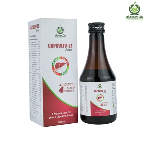 CAPSULIV-LZ Liver Syrup Biohamllin Research Lab