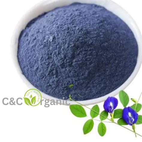 Blue pea flower powder 200g - 1000g 蝶豆花粉 蓝花粉 serbuk bunga telang ...