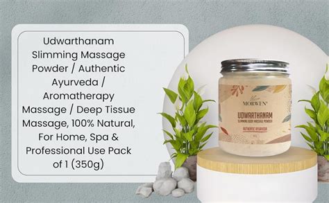 Morwen Udwarthanam Slimming Massage Powder/Authentic Ayurveda ...