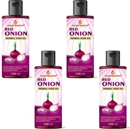 voorkoms Red Onion Hair Oil with Red Onion Oil Cruelty Free & Vegan ...