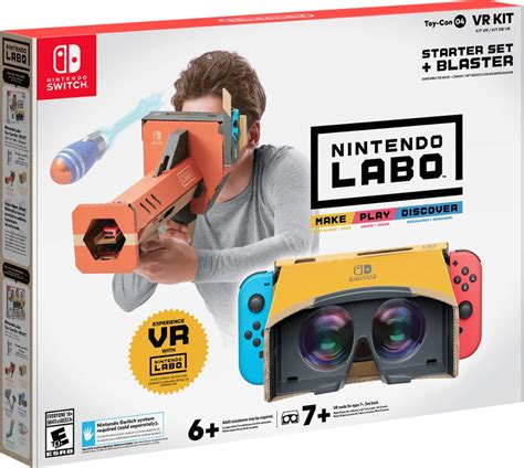 Customer Reviews: Labo Toy-Con 04: VR Kit Starter Set + Blaster ...