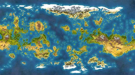Venus with water, a commission map I made : r/inkarnate