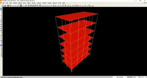 Structural Analysis SAP 2000 的图像结果