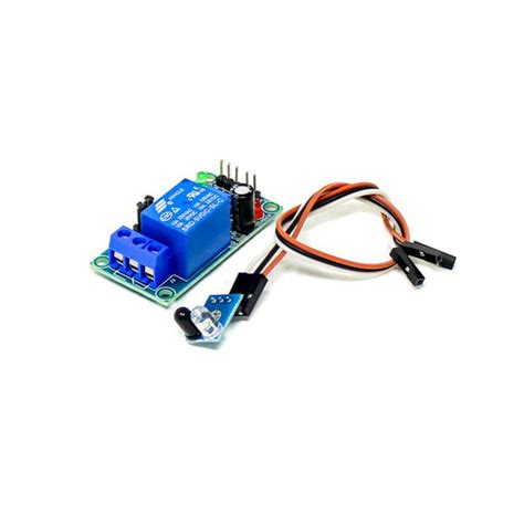 1-Way Infrared Tracking Relay 5V, 12V Sensor Module @ KitsGuru