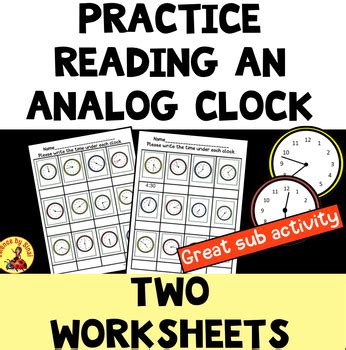 Time Reading Worksheet 的图像结果
