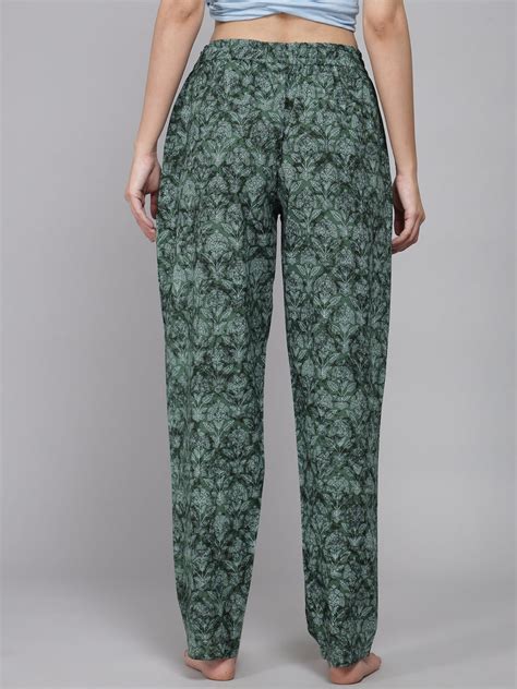 Floral Pyjama - Green