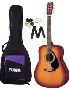 YAMAHA 310 TBS WITH COVER , BELT , STRING SET , CAPO , PICK Acoustic ...