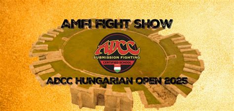 ADCC Hungarian Open 2025, Aquincumi katonai amfiteátrum, Budapest, 20 ...