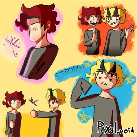 Zack And Astro - oc artwork by PixalVoid on DeviantArt