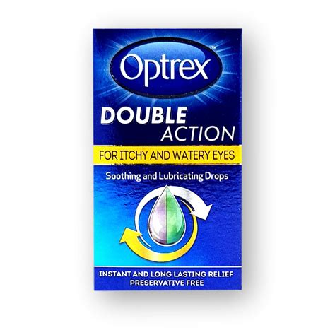 Optrex Double Action For Itchy And Watery Eyes Drops 10ml – Welfare Pharmacy UK