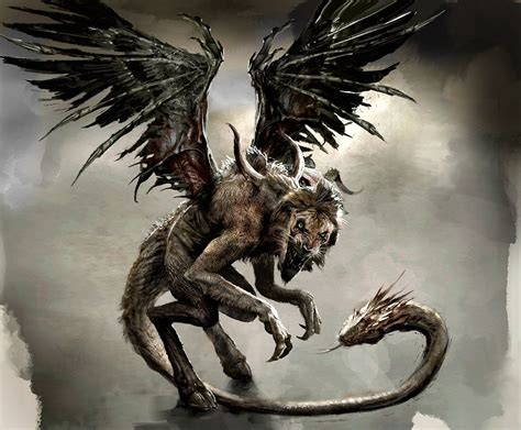 ArtStation - Explore | Mythical monsters, Mythological creatures, Wrath ...